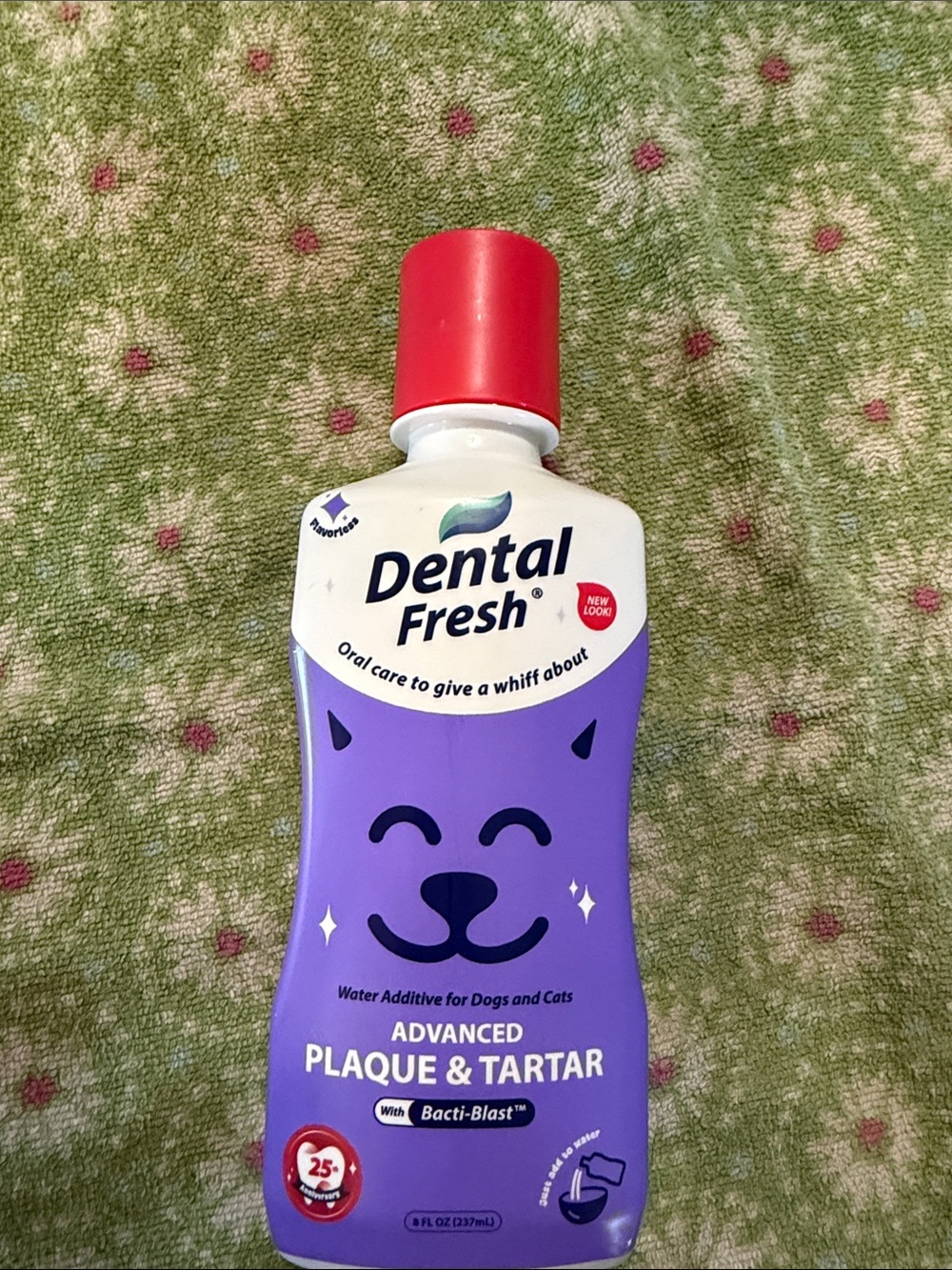 Advanced Plaque & Tartar Water Additive for Dogs & Cats – Purple